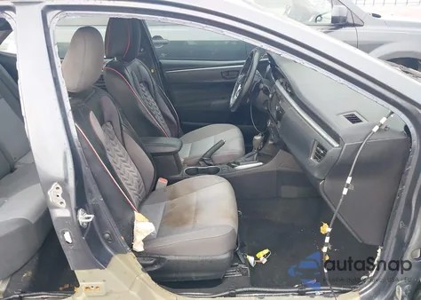 2015 Toyota Corolla S Plus из США, поврежденный, VIN 5YFBURHEXFP215059